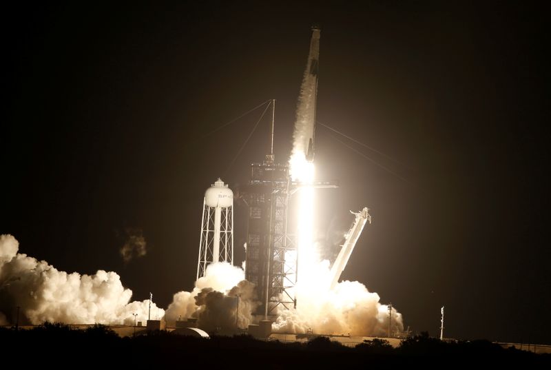 SpaceX Rocket Carrying Four Astronauts Successfully Takes Off By Reuters