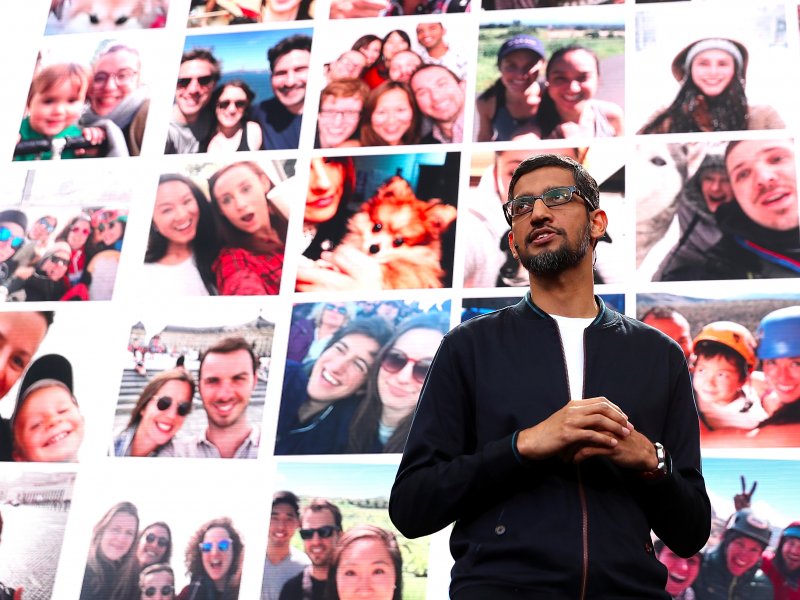 &copy; Justin Sullivan/Getty Images, Google CEO Sundar Pichai.