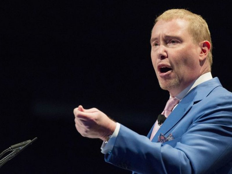 &copy; Thomson Reuters, Jeffrey Gundlach, the CEO and chief investment officer of DoubleLine Capital, during the Sohn Investment Conference in New York.