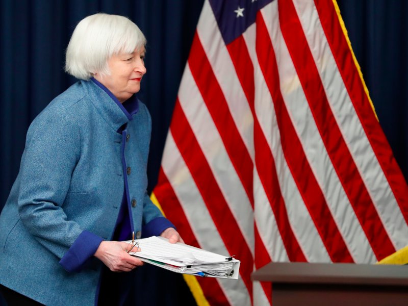 &copy; Alex Brandon/AP, Federal Reserve Board Chair Janet Yellen arrives for a news conference about the Federal Reserve&#039;s monetary policy, Wednesday, Dec. 14, 2016, in Washington.