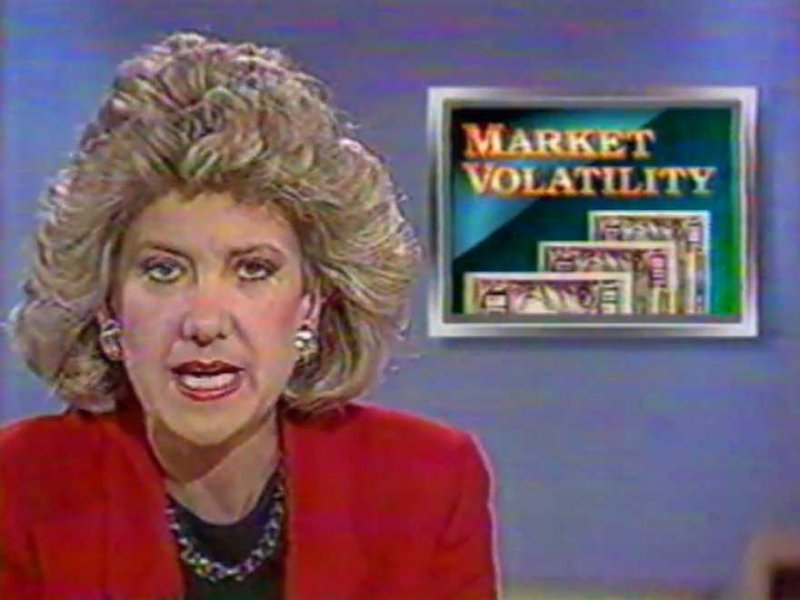 &copy; YouTube / Nightly Business Report, Growing short bets on the VIX remind some experts of the conditions leading up to the 1987 stock market crash.