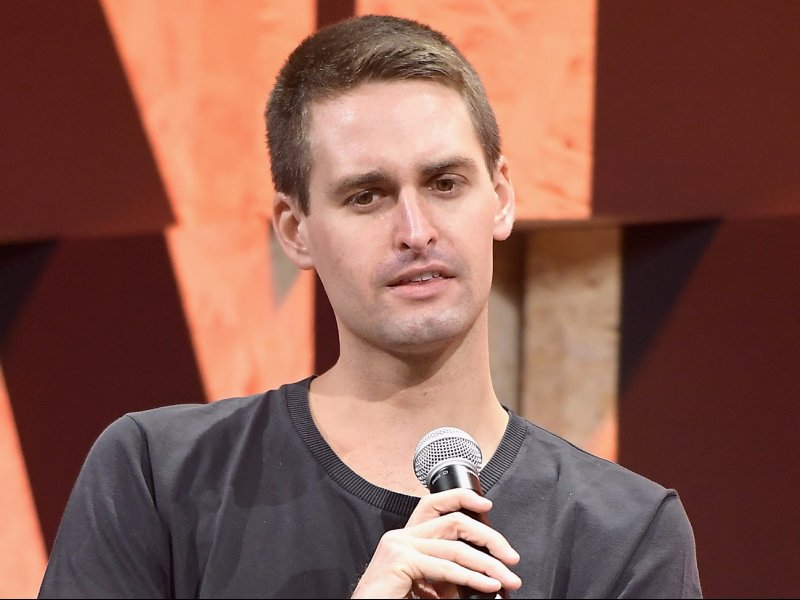 &copy; Getty, Snap CEO Evan Spiegel