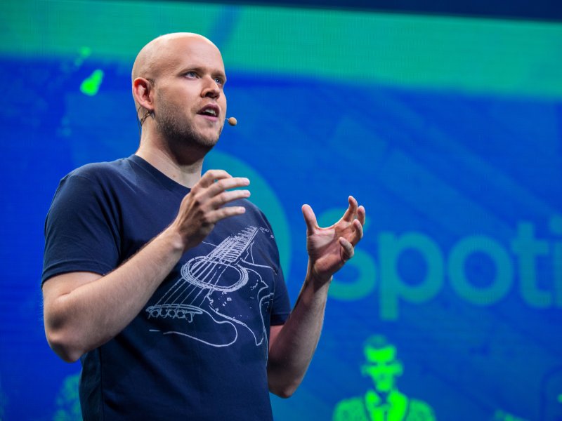 &copy; Andrew Burton/Getty, Spotify CEO Daniel Ek