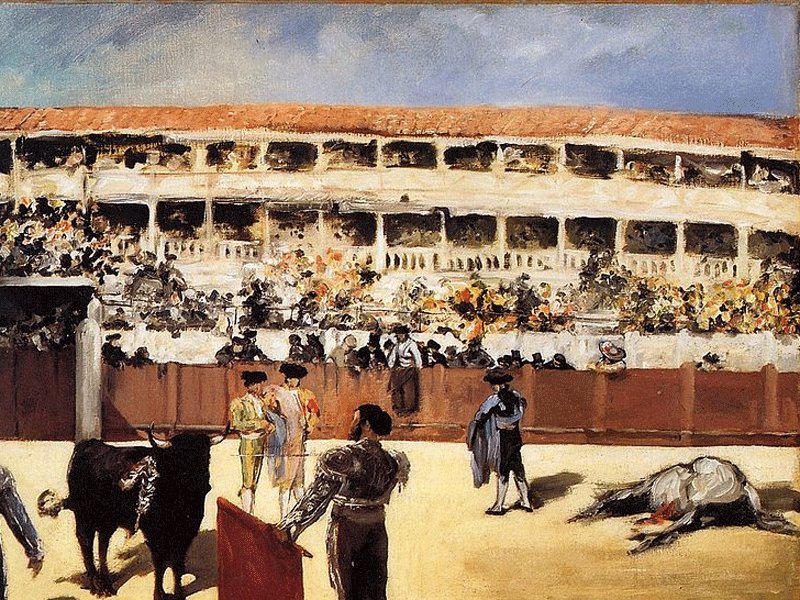 &copy; Wikimedia Commons, Edouard Manet&#039;s &quot;The Bullfight.&quot;