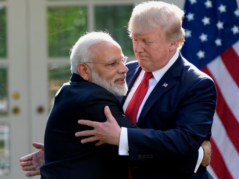 &copy; Susan Walsh/AP, President Donald Trump and Indian Prime Minister Narendra Modi.