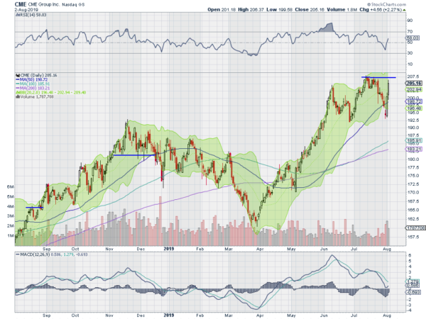 CME Group Daily Chart