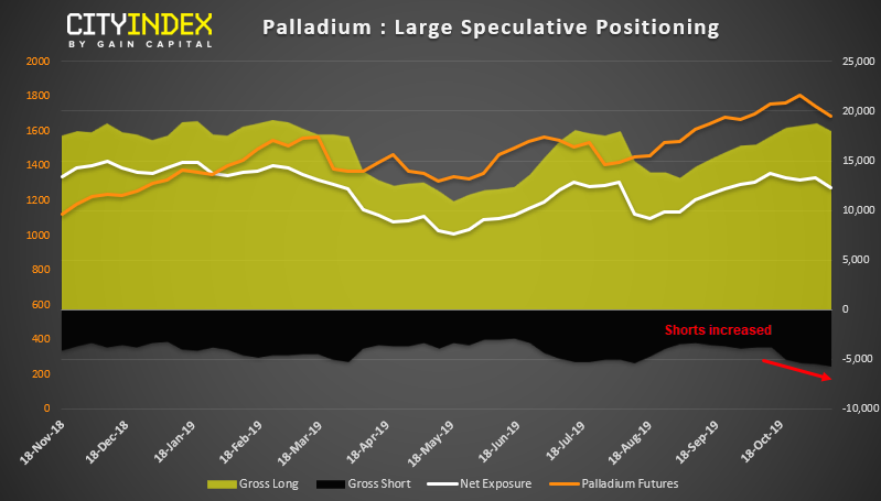 Palladium Large Speculative Positioning