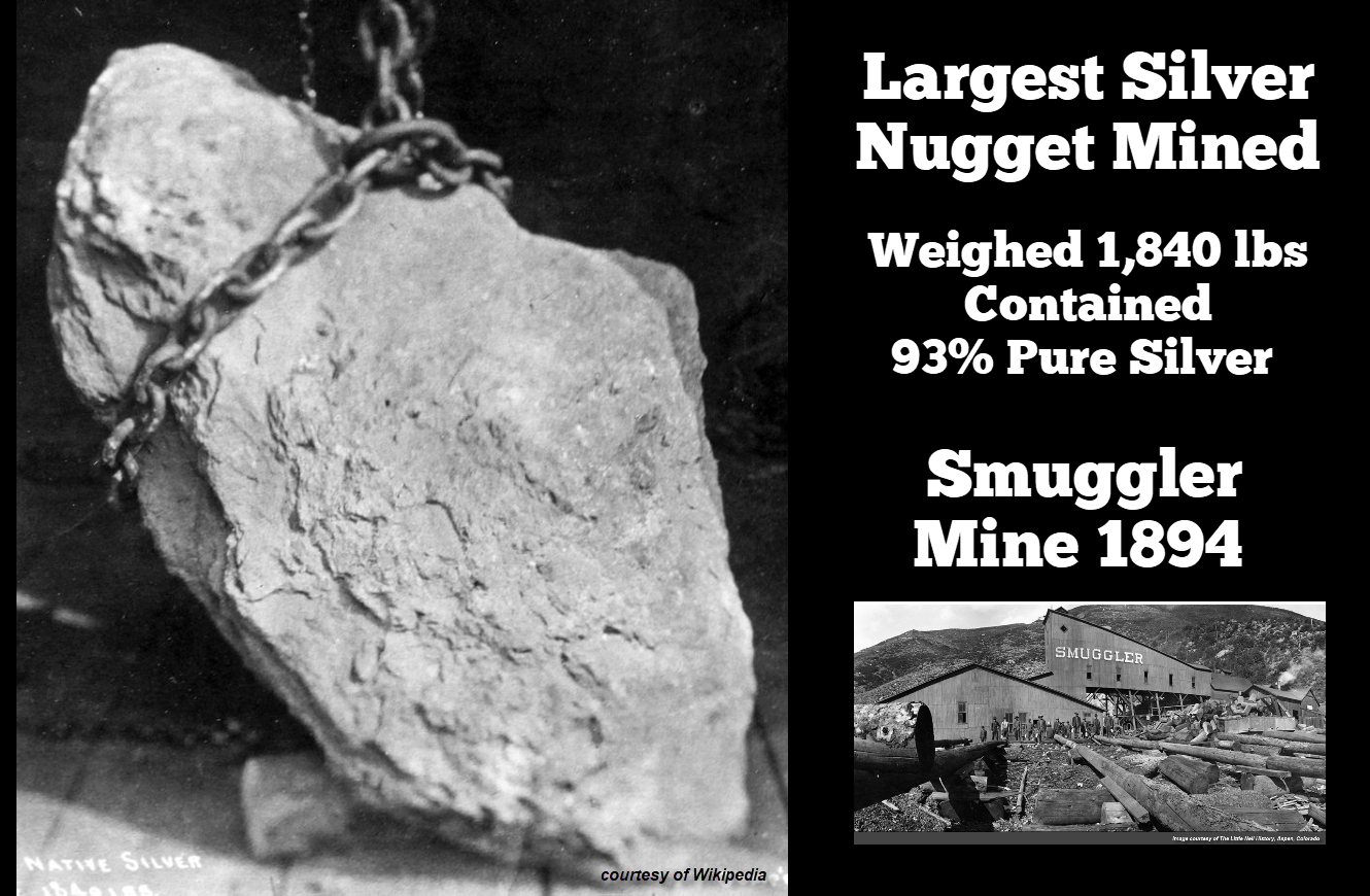 Largest Silver Nugget Mined