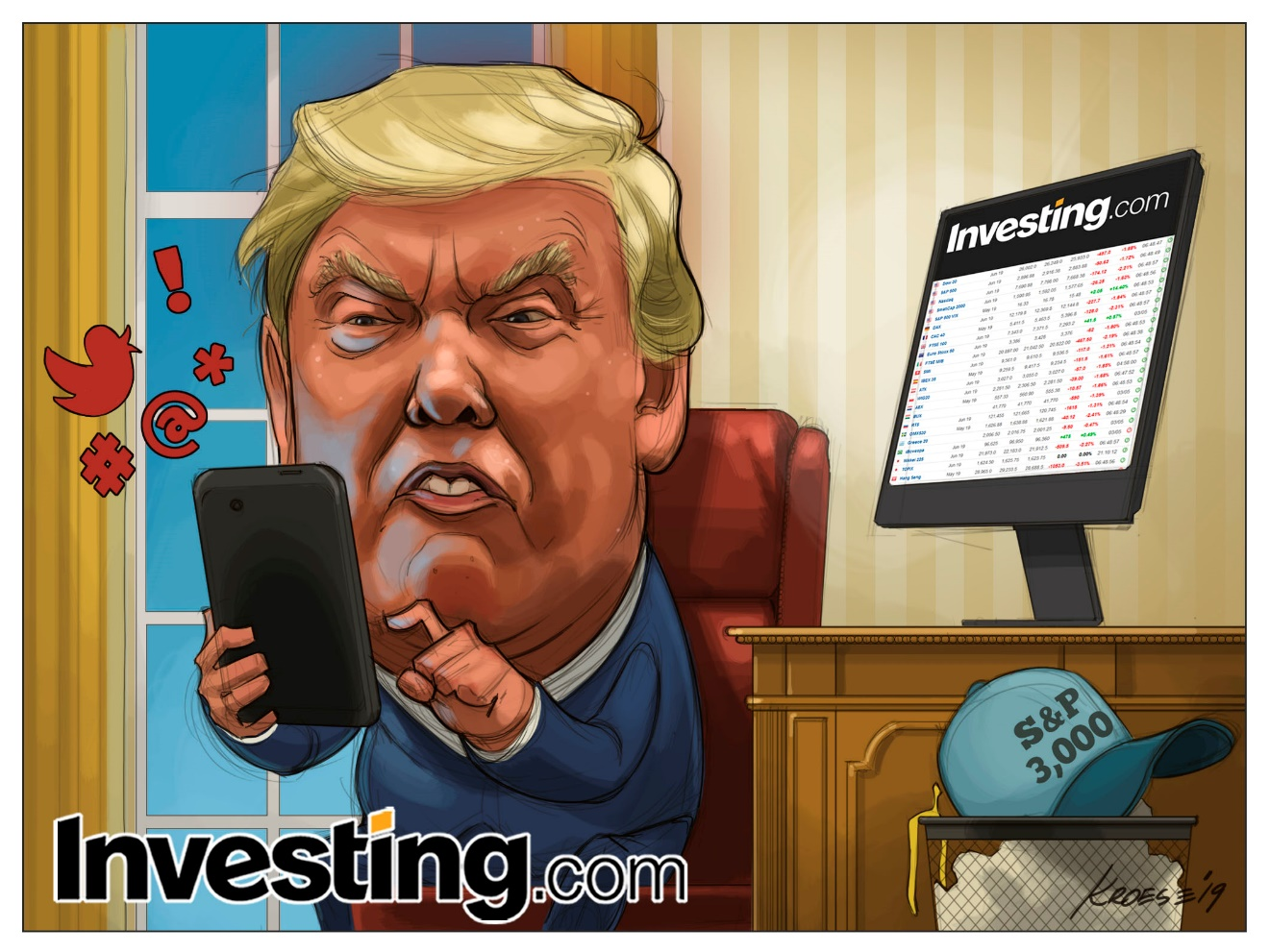 Trump, le Twitter-in-chief perturbe les marchés mondiaux
