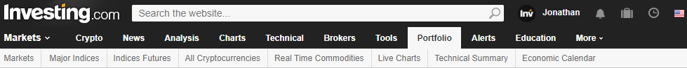investing com all cryptocurrencies