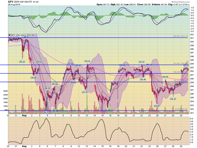 SPY 30 Day Chart