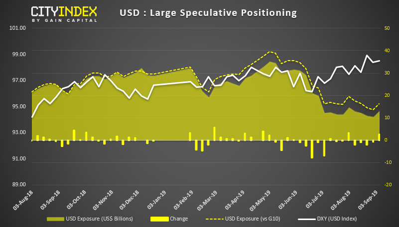 USD - Large Speculative Positioning