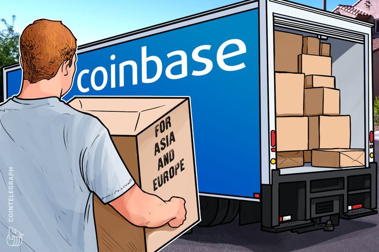 Coinbase agrega transferencias bancarias transfronterizas para clientes de gran volumen en Europa y Asia