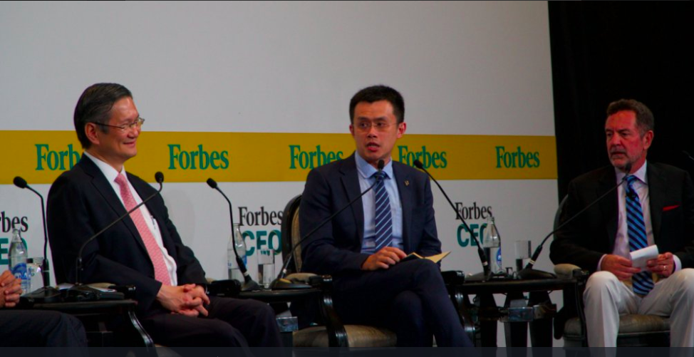 Binace CEO’su Forbes’un ”Para Babaları” İle Görüşüyor