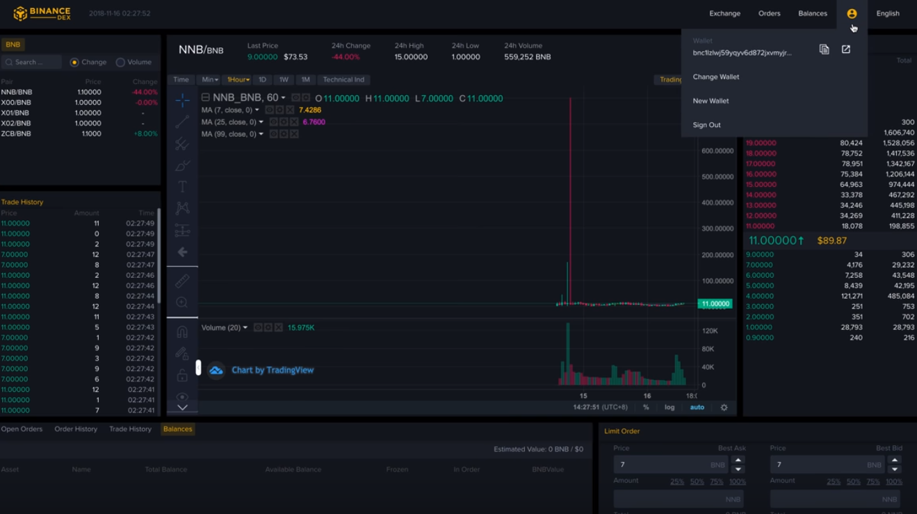 Binance Releases New Video Demo of its Decentralized Crypto Exchange