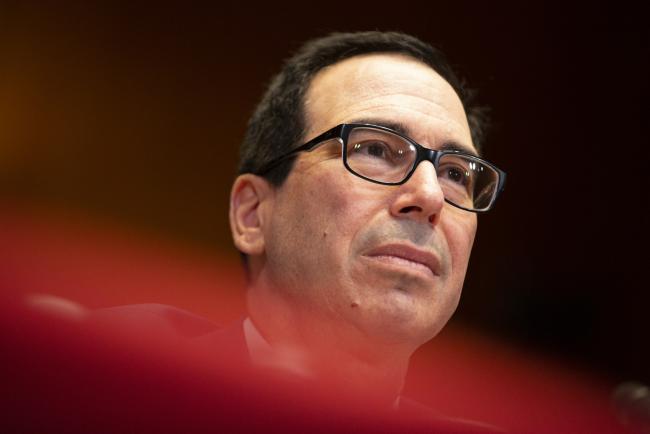 © Bloomberg. Steven Mnuchin Photographer: Stefani Reynolds/Bloomberg