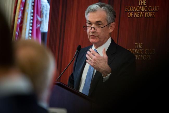 © Bloomberg. Jerome Powell, governor of the U.S. Federal Reserve, speaks during an Economic Club of New York event in New York, U.S., on Thursday, June 1, 2017. PowellÂ is calling for gradual interest rate increases and a start to balance-sheet reductions later this year if the economy stays on track, though heâs watching a recent slowdown in inflation.