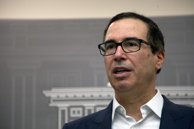 © Bloomberg. Steve Mnuchin 