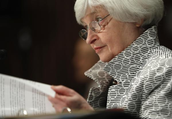 © Ansa. Fed: Yellen, aumenti graduali tassi