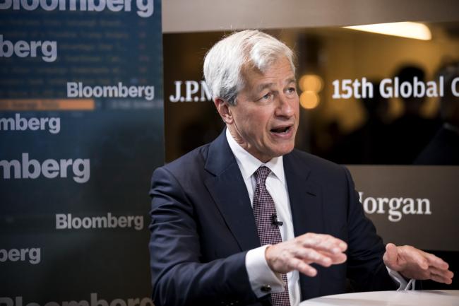 © Bloomberg. Jamie Dimon Photographer: Giulia Marchi/Bloomberg