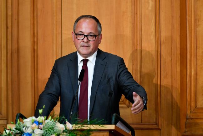 © Bloomberg. Benoit Coeure, executive board member of the European Central Bank (ECB), delivers a speech at a conference to celebrate the 350th anniversary of the Riksbank in Stockholm, Sweden, on Friday, May 25, 2018. The central bank has embarked on an historic monetary easing program over the past years to bring back inflation, using a weaker krona to help achieve its goal. 