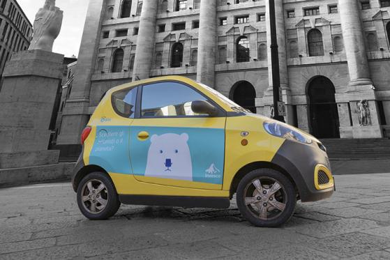 Sul car sharing sale l’orso polare di Invesco (con minuti gratis) per la sostenibilità