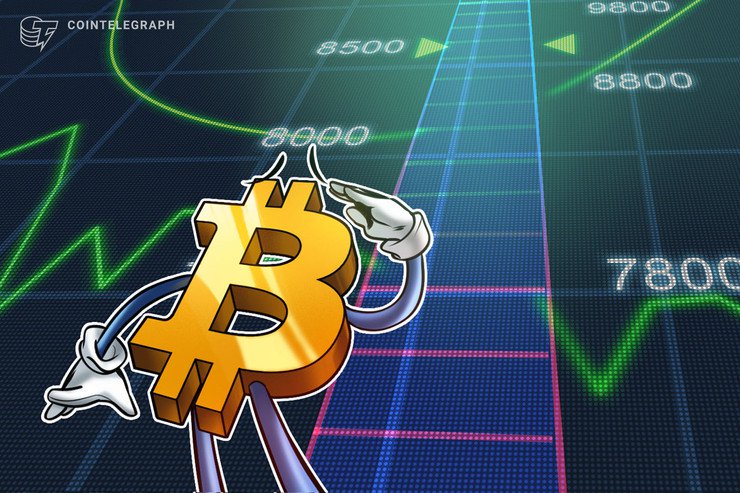 Bitcoin durchbricht seit Juli 2018 erstmals wieder die 8.000 US-Dollar Marke