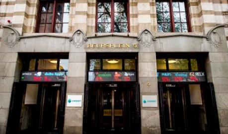 'Lager begin Amsterdamse beurshandel'