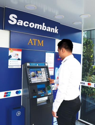 Nhận kiều hối miễn phí, nhanh chóng, dễ dàng tại ATM Sacombank