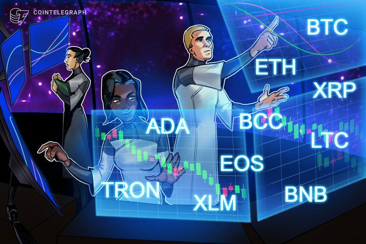 Análise de Preços, 3 de maio: Bitcoin, Ethereum, Ripple, Bitcoin Cash, Litecoin, EOS, Binance Coin, Stellar, Cardano, TRON