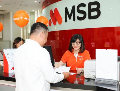 MSB: Tổng lợi nhuận trước thuế 9 tháng đầu năm tăng 267% cùng kỳ