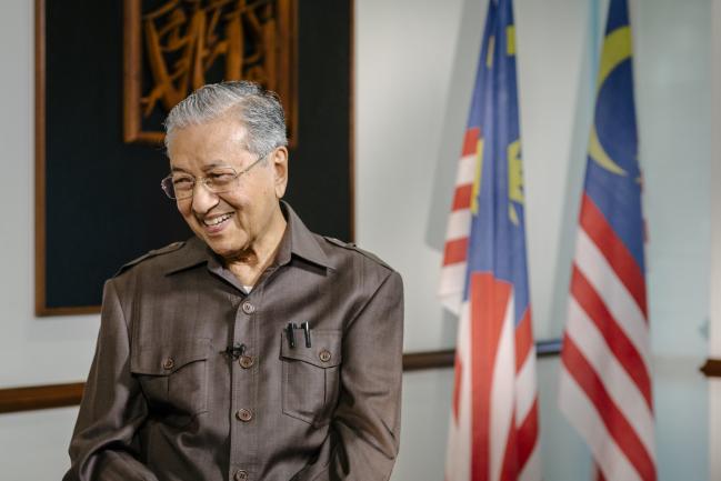 © Bloomberg. Mahathir Mohamad 