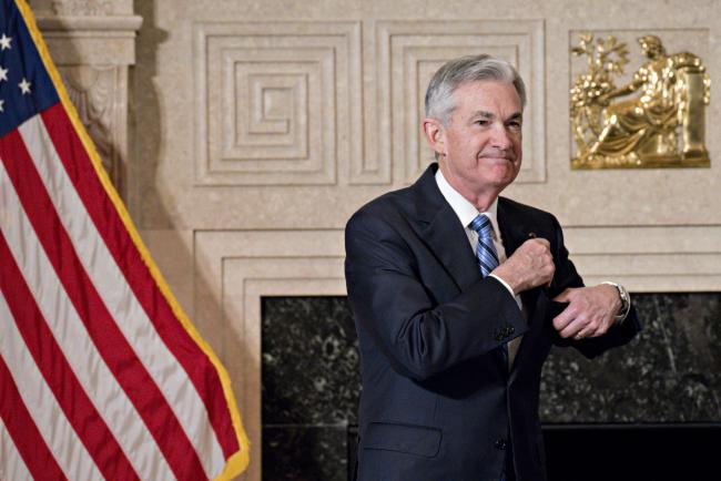 © Bloomberg. Jerome Powell