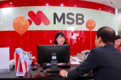 MSB: Kế hoạch lãi trước thuế 2019 hơn 1,860 tỷ đồng, cổ tức 10%