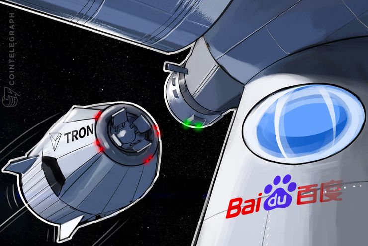 TRON potrebbe stringere una partnership con Baidu, il &quot;Google cinese&quot;