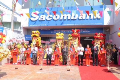 Sacombank khai trương hoạt động Chi nhánh Phụng Hiệp