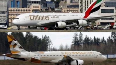 Ngành hàng không có thể sắp đón vụ sáp nhập khổng lồ giữa Emirates và Etihad
