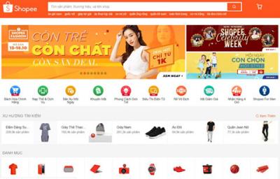 Vượt Lazada, Shopee dẫn đầu thương mại điện tử Việt Nam trong quý 3