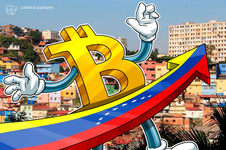 El comercio de Bitcoin llega a su punto más alto en Venezuela en medio del actual colapso económico