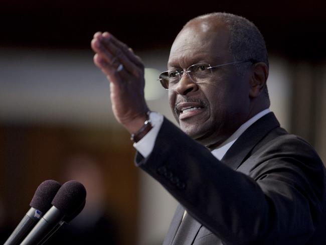 © Bloomberg. Herman Cain  Photographer: Andrew Harrer/Bloomberg