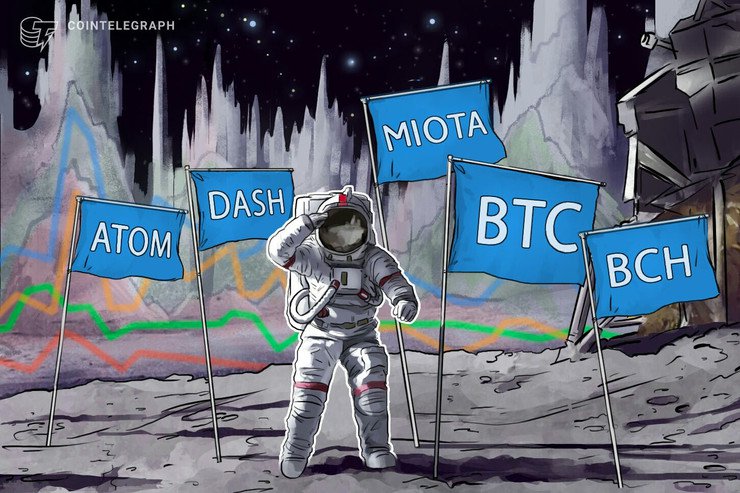 ATOM, DASH, MIOTA, BTC, BCH: Panoramica delle migliori cinque criptovalute della settimana, 6 maggio