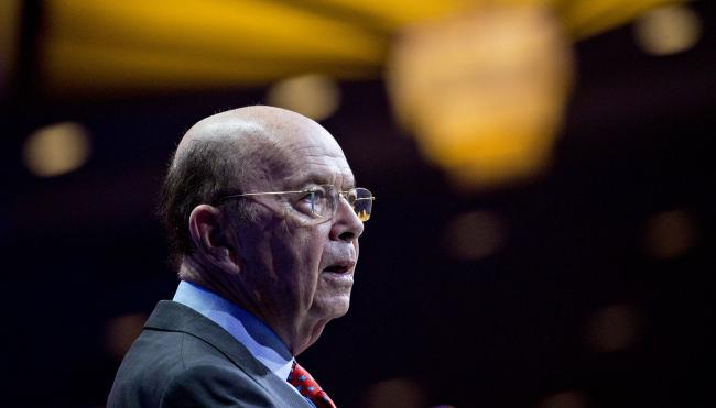 © Bloomberg. Wilbur Ross 