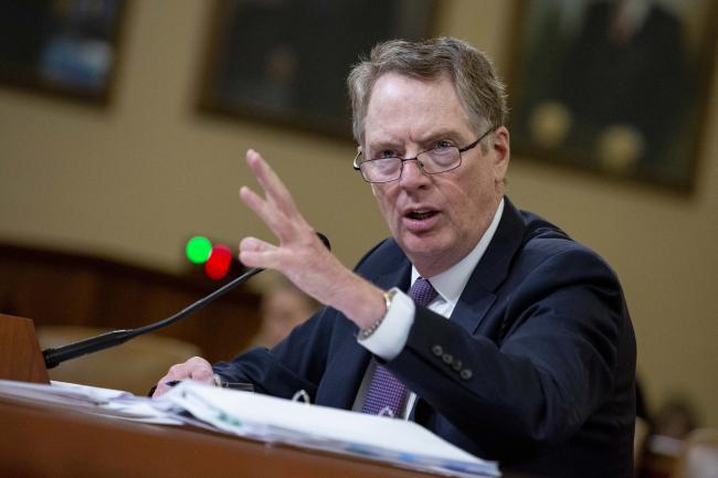 © Bloomberg. Robert Lighthizer Photographer: Anna Moneymaker/Bloomberg
        