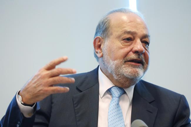 © Bloomberg. Carlos Slim Photographer: Susana Gonzalez/Bloomberg