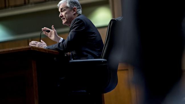 © Bloomberg. Jerome Powell, chairman of the U.S. Federal Reserve nominee for U.S. President Donald Trump, speaks during a Senate Banking Committee confirmation hearing in Washington, D.C., U.S., on Tuesday, Nov. 28, 2017.