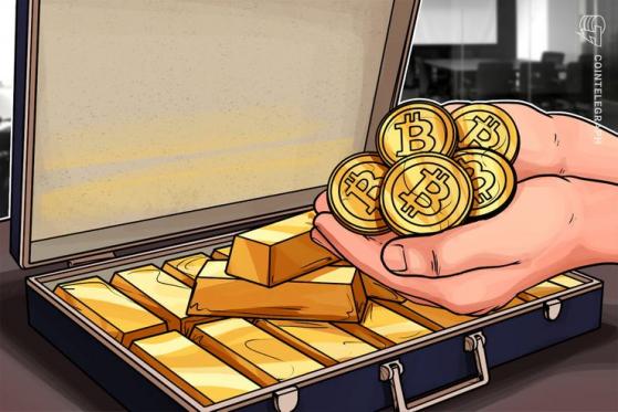 WSJ: Bitcoin Trading at Strong Correlation with Gold as Traditional Investors Step In