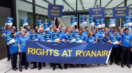 Ryanair veroordeelt staking Duitse piloten