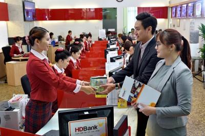 HDBank: Lợi nhuận quý 1 đạt 1,045 tỷ đồng, gấp 3 lần cùng kỳ 2017