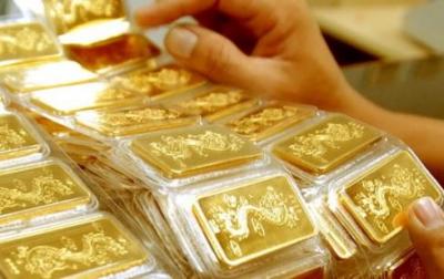 Vàng trong nước giảm 30,000 đồng/lượng