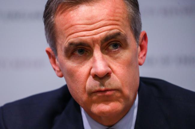 © Bloomberg. Mark Carney, governor of Bank of England (BOE), pauses during the Financial Stability Report news conference at the central bank in the City of London, U.K., on Wednesday, Nov. 28, 2018. 